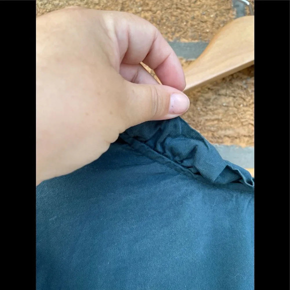 Anthro Amadi Glenn Peasant Sleeves Tiered Tunic MIDI Dress Large - Picture 14 of 15